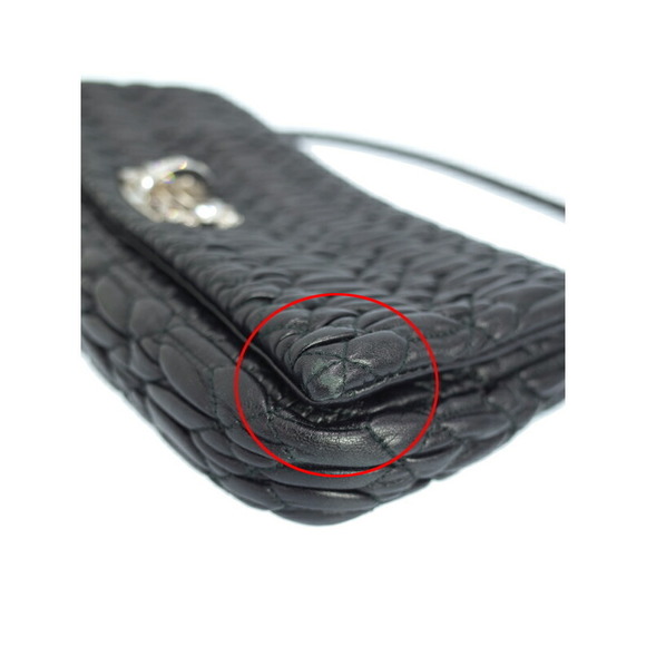 Miu Miu Crystal Shoulder Bag Black - Picture 5 of 9